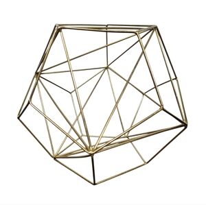 Geometric Icosahedron Himmeli - Coffee Table Decor - Modern Minimalist Orb